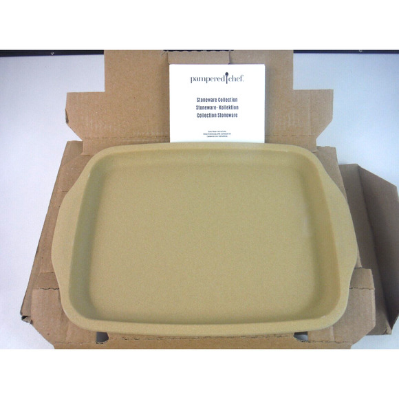 Pampered Chef Kitchen New Pampered Chef Medium Stone Bar Pan 0255 9